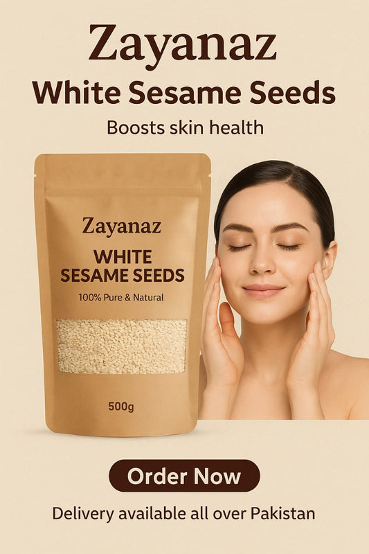 Premium White Sesame Seeds (Safed Til) – 100% Pure & Fresh Crop