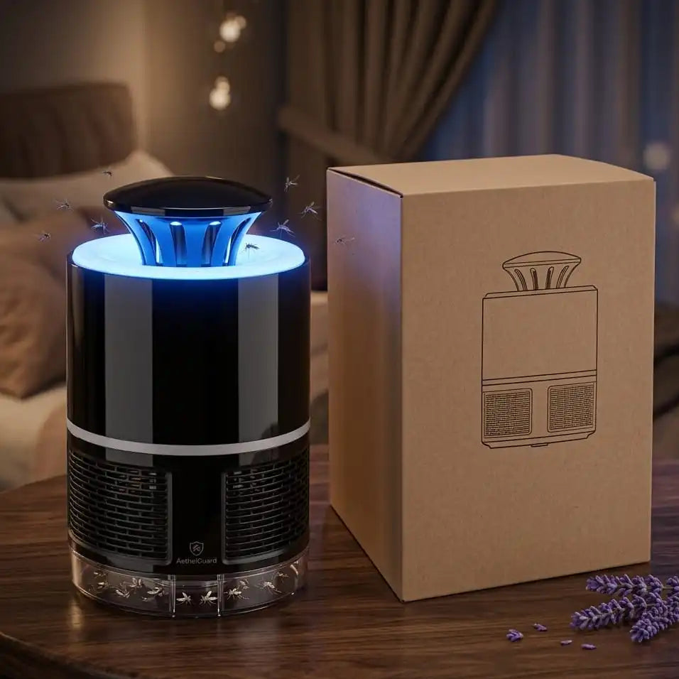 Mosquito Killer Lamp Pakistan | USB Electric Machar Trap Night Defender | Silent Mosquito Catcher Machine